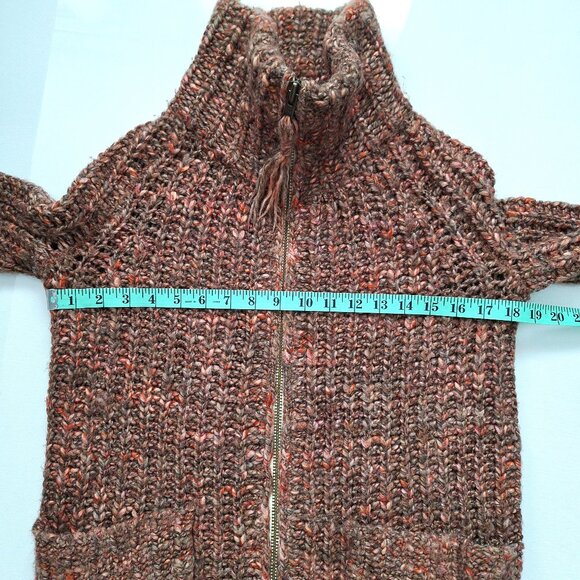 Wilfred Free Zip Up Wool Blend Cardigan with Pockets - Picture 4 of 9